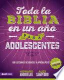 Toda la Biblia en un año para Adolescentes