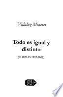 Todo es igual y distinto