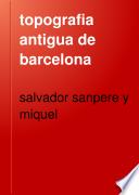 topografia antigua de barcelona