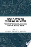 Towards Powerful Educational Knowledge