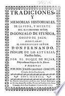 Tradiciones y memorias historiales, de la vida, y muerte del ilustrissimo señor D. Gonzalo de Stuñiga, Obispo de Jaen ...