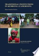 Traditional Institutions in Kembong (Cameroon)