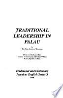 Traditional Leadership in Palau