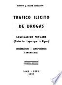 Tráfico ilícito de drogas