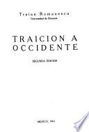 Traición a Occidente