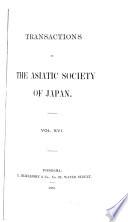 Transactions of the Asiatic Society of Japan