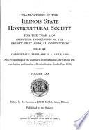 Transactions of the Illinois State Horticultural Society