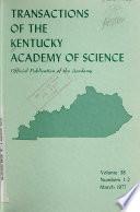 Transactions of the Kentucky Academy of Science
