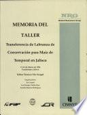 Transferencia de labranza de conservación para maíz de temporal en Jalisco