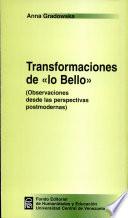 Transformaciones de lo bello