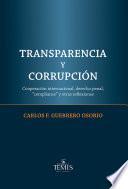 Transparencia y corrupción