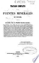 Tratado completo de las aguas minerales de España