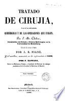 Tratado de cirujia
