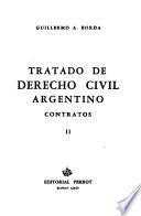 Tratado de derecho civil argentino: contratos