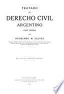 Tratado de derecho civil argentino