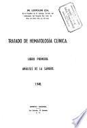Tratado de hematología clínica