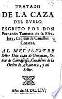 Tratado de la caza del buelo