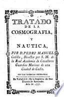 Tratado de la cosmografia, y nautica