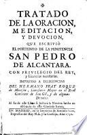Tratado de la Oración,Meditación y Devoción...