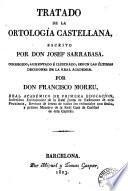 Tratado de la ortología castellana