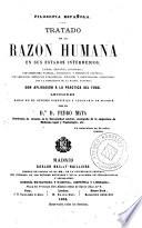Tratado de la razón humana en sus estados intermedios