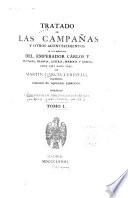 Tratado de las campañas y otros acontecimientos de los ejércitos del emperador Carlos V en Italia, Francia, Austria, Berberia y Grecia