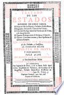 Tratado de los estados, dividido en cinco libros. El primero: de los reyes, y prelados eclesiasticos. El segundo: de Iudith. ... El tercero: dialogo entre las potencias del alma, y la imaginacion. El quarto: dialogo entre el amigo, y el amado. El quinto: contiene treinta y siete epistolas ... Que compuso ... Hipolita de Iesus, y Rocaberti. Sale a luz de orden del ilustrissimo ... D.F. Iuan Thomas de Rocaberti, su sobrino, ..