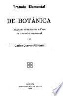 Tratado elemental de botánica