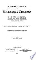 Tratado elemental de sociología cristiana