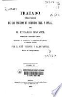 Tratado teórico-práctico de las pruebas en Derecho civil y penal