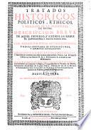 Tratados Historicos Politicos Ethicos y Religiosos de la Monarchia de China