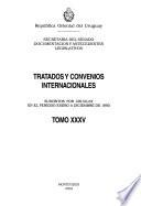 Tratados y convenios internacionales