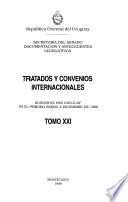 Tratados y convenios internacionales: Suscritos por Uruguay en el período enero a diciembre de 1966