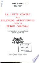 Travaux de l'Institut français d'études andines