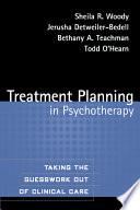 Treatment Planning in Psychotherapy