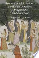 Tres joyas de la lírica erótica sánscrita: