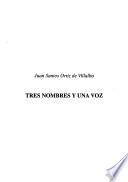 Tres nombres y una voz