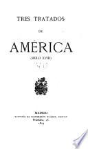 Tres tratados de América (siglo XVIII)