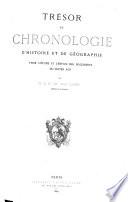 Trésor de chronologie, d'histoire et de géographie