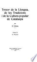 Tresor de la llengua, de les tradicions i de la cultura popular de Catalunya