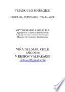 TRIANGULO SINERGICO Gobierno Empresario Trabajador