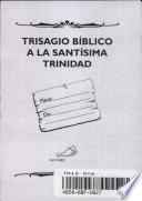 Trisagio bíblico a la santísima trinidad