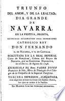 Triunfo del amor y de la lealtad