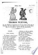 Trobos nuevos que dos amantes se compusieron una de las muchas noches que se hablaban