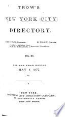Trow's New York City Directory