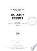U.S. Army Register