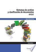 UF0347 - Sistemas de archivo y clasificación de documentos