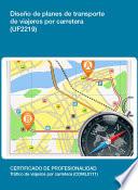 UF2219 - Diseño de planes de transporte de viajeros por carretera