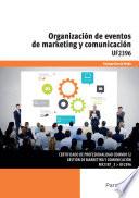 UF2396 - Organización y eventos de marketing y comunicación