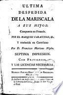 Última despedida de la Mariscala a sus hijos